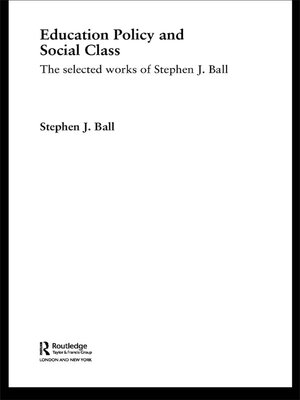 cover image of Education Policy and Social Class